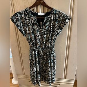 Loft cinched waist dresss